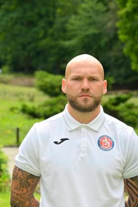 GER, Regionalliga West, photo session, team photo, Wuppertaler SV 15 6 2023,Wuppertal , Zoo, GER, Regionalliga West, team photo, team photo, photo session, Wuppertaler SV DFB Regionalliga West regulations prohibit any use of photographs as image sequences and or quasi video in the picture Goalkeeper Coach Rene Grabowski Wuppertaler SV NordphotoxGmbHx xFreund nph00018