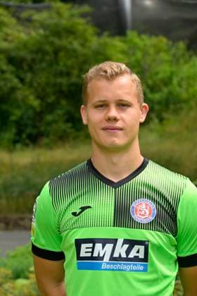 GER, Regionalliga West, photo session, team photo, Wuppertaler SV 15 6 2023,Wuppertal , Zoo, GER, Regionalliga West, team photo, team photo, photo session, Wuppertaler SV DFB Regionalliga West regulations prohibit any use of photographs as image sequences and or quasi video in the picture goalkeeper Paul Grave Wuppertaler SV 34 NordphotoxGmbHx xFreund nph00018