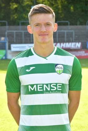 20 07 2023, GER, Football, Regionalliga West, Season 2023 2024, Ohlendorfstadion im Heidewald, Gütersloh FC Gütersloh photo session 2023 2024 Aleksandar Kandic FC Gütersloh , Action, Single, High, Portrait