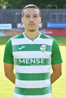20 07 2023, GER, Football, Regionalliga West, Season 2023 2024, Ohlendorfstadion im Heidewald, Gütersloh FC Gütersloh Fototermin 2023 2024 Nico Buckmaier FC Gütersloh , Action, Single, High, Portrait