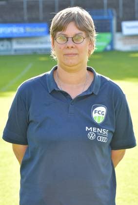 20 07 2023, GER, Football, Regionalliga West, Season 2023 2024, Ohlendorfstadion im Heidewald, Gütersloh FC Gütersloh Fototermin 2023 2024 Annika Krause Supervisor FC Gütersloh , Action, Single, High, Portrait