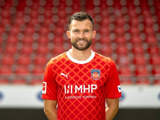 Denis Thomalla FC Heidenheim, 11 , GER, FC Heidenheim 1846, Football, 1 Bundesliga, Portraettermin, Spielzeit 2023 2024, 23 07 2023, DFB DFL regulations prohibit any use of photographs as image sequences and or quasi video , GER, FC Heidenheim 1846, Football, 1 Bundesliga, Portraettermin, Spielzeit 2023 2024, 23 07 2023 Heidenheim Copyright: xEibner-Pressefoto SaschaxWaltherx EP_EER