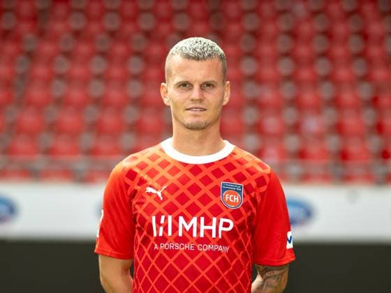 Florian Pick FC Heidenheim, 17 , GER, FC Heidenheim 1846, Football, 1 Bundesliga, Portraettermin, Spielzeit 2023 2024, 23 07 2023, DFB DFL regulations prohibit any use of photographs as image sequences and or quasi video , GER, FC Heidenheim 1846, Football, 1 Bundesliga, Portraettermin, Spielzeit 2023 2024, 23 07 2023 Heidenheim Copyright: xEibner-Pressefoto SaschaxWaltherx EP_EER