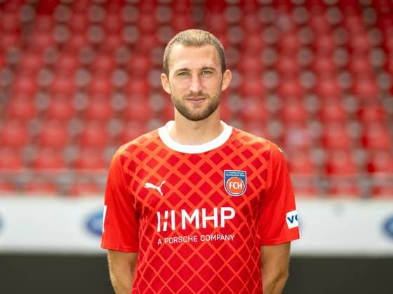 Jonas Foehrenbach FC Heidenheim, 19 , GER, FC Heidenheim 1846, Football, 1 Bundesliga, Portraettermin, Spielzeit 2023 2024, 23 07 2023, DFB DFL regulations prohibit any use of photographs as image sequences and or quasi video , GER, FC Heidenheim 1846, Football, 1 Bundesliga, Portraettermin, Spielzeit 2023 2024, 23 07 2023 Heidenheim Copyright: xEibner-Pressefoto SaschaxWaltherx EP_EER