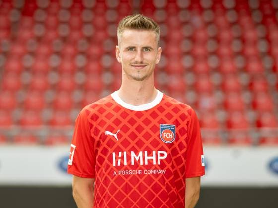 Jan Schoeppner FC Heidenheim, 03 , GER, FC Heidenheim 1846, Football, 1 Bundesliga, Portraettermin, Spielzeit 2023 2024, 23 07 2023, DFB DFL regulations prohibit any use of photographs as image sequences and or quasi video , GER, FC Heidenheim 1846, Football, 1 Bundesliga, Portraettermin, Spielzeit 2023 2024, 23 07 2023 Heidenheim Copyright: xEibner-Pressefoto SaschaxWaltherx EP_EER