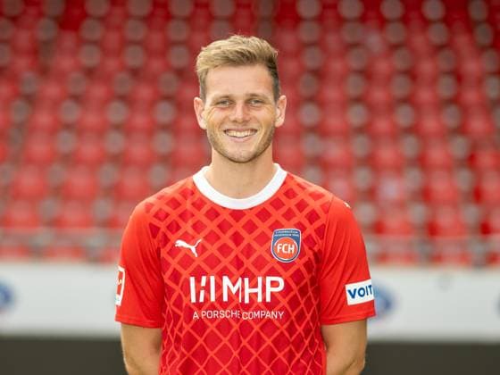 Tim Siersleben FC Heidenheim, 04 , GER, FC Heidenheim 1846, Football, 1 Bundesliga, Portraettermin, Spielzeit 2023 2024, 23 07 2023, DFB DFL regulations prohibit any use of photographs as image sequences and or quasi video , GER, FC Heidenheim 1846, Football, 1 Bundesliga, Portraettermin, Spielzeit 2023 2024, 23 07 2023 Heidenheim Copyright: xEibner-Pressefoto SaschaxWaltherx EP_EER
