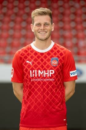 Tim Siersleben FC Heidenheim, 04 , GER, FC Heidenheim 1846, Football, 1 Bundesliga, Portraettermin, Spielzeit 2023 2024, 23 07 2023, DFB DFL regulations prohibit any use of photographs as image sequences and or quasi video , GER, FC Heidenheim 1846, Football, 1 Bundesliga, Portraettermin, Spielzeit 2023 2024, 23 07 2023 Heidenheim Copyright: xEibner-Pressefoto SaschaxWaltherx EP_EER