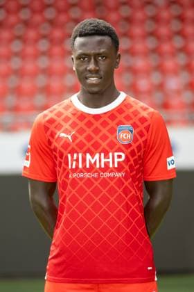 Seedy Jarjub FC Heidenheim, 29 , GER, FC Heidenheim 1846, Football, 1 Bundesliga, Portraettermin, Spielzeit 2023 2024, 23 07 2023, DFB DFL regulations prohibit any use of photographs as image sequences and or quasi video , GER, FC Heidenheim 1846, Football, 1 Bundesliga, Portraettermin, Spielzeit 2023 2024, 23 07 2023 Heidenheim Copyright: xEibner-Pressefoto SaschaxWaltherx EP_EER