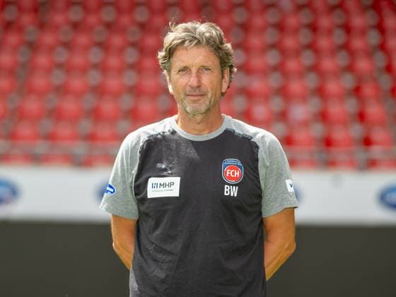 Bernd Wenig FC Heidenheim, Goalkeepertainer , GER, FC Heidenheim 1846, Football, 1 Bundesliga, Portraettermin, Spielzeit 2023 2024, 23 07 2023, DFB DFL regulations prohibit any use of photographs as image sequences and or quasi video , GER, FC Heidenheim 1846, Football, 1 Bundesliga, Portraettermin, Spielzeit 2023 2024, 23 07 2023 Heidenheim Copyright: xEibner-Pressefoto SaschaxWaltherx EP_EER