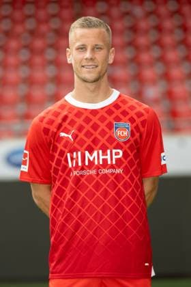 Adrian Beck FC Heidenheim, 21 , GER, FC Heidenheim 1846, Football, 1 Bundesliga, Portraettermin, Spielzeit 2023 2024, 23 07 2023, DFB DFL regulations prohibit any use of photographs as image sequences and or quasi video , GER, FC Heidenheim 1846, Football, 1 Bundesliga, Portraettermin, Spielzeit 2023 2024, 23 07 2023 Heidenheim Copyright: xEibner-Pressefoto SaschaxWaltherx EP_EER