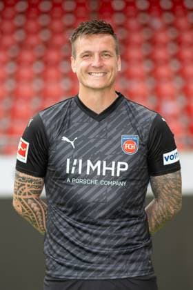 Adrian Beck FC Heidenheim, 21 , GER, FC Heidenheim 1846, Football, 1 Bundesliga, Portraettermin, Spielzeit 2023 2024, 23 07 2023, DFB DFL regulations prohibit any use of photographs as image sequences and or quasi video , GER, FC Heidenheim 1846, Football, 1 Bundesliga, Portraettermin, Spielzeit 2023 2024, 23 07 2023 Heidenheim Copyright: xEibner-Pressefoto SaschaxWaltherx EP_EER