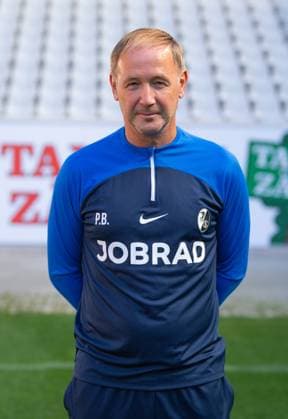Patrick Baier SC Freiburg, Co Trainer 1 Bundesliga, SC Freiburg, Portraettermin 2023 2024, 10 08 2023, DFL REGULATES PROHIBIT ANY USE OF PHOTOGRAPHS AS IMAGE SEQUENCES AND OR QUASI VIDEO GER, Football, Men, 1 Bundesliga, Spielzeit 2023 2024, SC Freiburg, Portraettermin 2023 2024, 10 08 2023, Freiburg im Breisgau Copyright: xEibner-Pressefoto SilasxSchuellex EP_EER