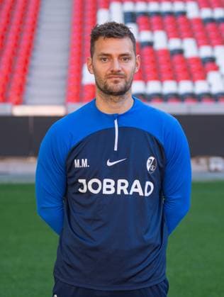 Michael Mueller SC Freiburg, Goalkeeper Coach 1 Bundesliga, SC Freiburg, Portraettermin 2023 2024, 10 08 2023, DFL REGULATES PROHIBIT ANY USE OF PHOTOGRAPHS AS IMAGE SEQUENCES AND OR QUASI VIDEO GER, Football, Men, 1 Bundesliga, Season 2023 2024, SC Freiburg, Portraettermin 2023 2024, 10 08 2023, Freiburg im Breisgau Copyright: xEibner-Pressefoto SilasxSchuellex EP_EER