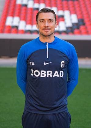 Daniel Wolf SC Freiburg, Athletic Trainer 1 Bundesliga, SC Freiburg, Portraettermin 2023 2024, 10 08 2023, DFL REGULATES PROHIBIT ANY USE OF PHOTOGRAPHS AS IMAGE SEQUENCES AND OR QUASI VIDEO GER, Football, Men, 1 Bundesliga, Season 2023 2024, SC Freiburg, Portraettermin 2023 2024, 10 08 2023, Freiburg im Breisgau Copyright: xEibner-Pressefoto SilasxSchuellex EP_EER