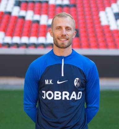 Maximilian Kessler SC Freiburg, Athletic Trainer 1 Bundesliga, SC Freiburg, Portraettermin 2023 2024, 10 08 2023, DFL REGULATES PROHIBIT ANY USE OF PHOTOGRAPHS AS IMAGE SEQUENCES AND OR QUASI VIDEO GER, Football, Men, 1 Bundesliga, Season 2023 2024, SC Freiburg, Portraettermin 2023 2024, 10 08 2023, Freiburg im Breisgau Copyright: xEibner-Pressefoto SilasxSchuellex EP_EER