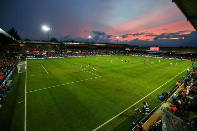 Mandatory Credit: Photo by Michael Zemanek Shutterstock (14074701ae) A general view of the match action Luton Town v West Ham United, Premier League, Football, Kenilworth Road, Luton, UK - 01 Sep 2023 EDITORIAL USE ONLY No use with unauthorised audio, video, data, fixture lists, club league logos or live services. Online in-match use limited to 120 images, no video emulation. No use in betting, games or single club league player publications. Luton Town v West Ham United, Premier League, Football, Kenilworth Road, Luton, UK - 01 Sep 2023 EDITORIAL USE ONLY No use with unauthorised audio, video, data, fixture lists, club league logos or live services. Online in-match use limited to 120 images, no video emulation. No use in betting, games or single club league player publications. Copyright: xMichaelxZemanek Shutterstockx 14074701ae