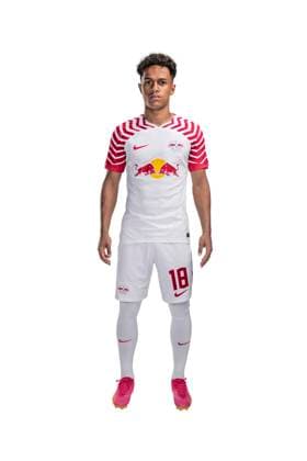 Fabio Carvalhi RB Leipzig portrait appointment season 2023 2024, men, 1 BL, RB Leipzig, portrait, introduction, presentation, press appointment, soccer, GER, RedBull, Red Bull, RBL shooting, studio, studio shooting, freisteller, xptt