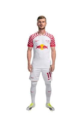 Timo Werner RB Leipzig portrait appointment season 2023 2024, men, 1 BL, RB Leipzig, portrait, introduction, presentation, press appointment, soccer, GER, RedBull, Red Bull, RBL shooting, studio, studio shooting, freisteller, xptt