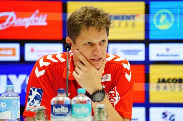 Nicolej Krickau SG Flensburg Handewitt, coach GER, SG Flensburg Handewitt vs THW Kiel, handball, Bundesliga, matchday 5, season 2023 2024, 07 09 2023 GER, SG Flensburg Handewitt vs THW Kiel, handball, Bundesliga, matchday 5, season 2023 2024, 07 09 2023 Flensburg Copyright: xEibnerxPressefoto MarcelxvonxFehrnx EP_MFN