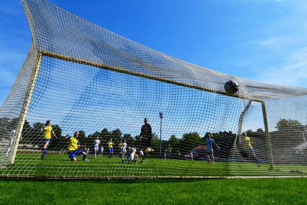 Goal shot 1 0 for FC Koeln GER, SFC Stern 1900 vs 1 FC Koeln, womens football, DFB Pokal women, 2 round, 2023 2024, 09 09 2023 DFL REGULATES PROHIBIT ANY USE OF PHOTOGRAPHS AS IMAGE SEQUENCES AND OR QUASI VIDEO GER, SFC Stern 1900 vs 1 FC Koeln, womens football, DFB Pokal women, 2 round, 2023 2024, 09 09 2023 Berlin Copyright: xEibner-Pressefotox xClaudiusxRauchx EP_CRH