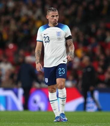 England v Australia, International Friendly, Länderspiel, Nationalmannschaft Match, Wembley Stadium, London, UK - 13th October 2023 Kalvin Phillips of England & Manchester City. - England v Australia, International Friendly Match, Wembley Stadium, London, UK - 13th October 2023. London Wembley Stadium UK Copyright: xDanxWeirx CP_England_Australia_110