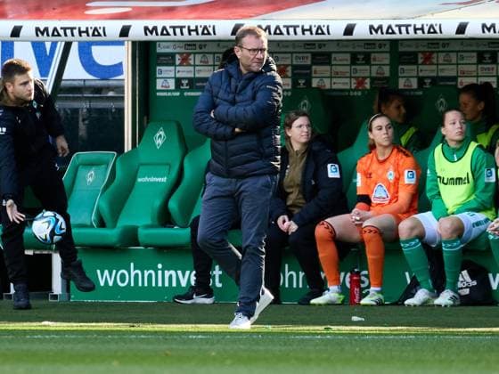 Thomas Horsch SV Werder Bremen coach, head coach GER, SV Werder Bremen 1 FC Koeln, football, womens Bundesliga, 4 match day, season 2023 2024, 14 10 2023 GER, SV Werder Bremen 1 FC Koeln, football, womens Bundesliga, 4 match day, season 2023 2024, 14 10 2023 Bremen Copyright: xEibner-Pressefoto xStephaniexZerx EP_SZE