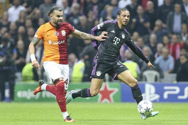 EDITORIAL USE ONLY No use with unauthorised audio, video, data, fixture lists, club league logos or live services. Online in-match use limited to 120 images, no video emulation. No use in betting, games or single club league player publications. Galatasaray v Bayern Munich, UEFA Champions League, Group A, Football, RAMS Park, Istanbul, Turkiye - 24 Oct 2023 EDITORIAL USE ONLY No use with unauthorised audio, video, data, fixture lists, club league logos or live services. Online in-match use limited to 120 images, no video emulation. No use in betting, games or single club league player publications. Copyright: xJakexKirkman Shutterstockx 14164165g
