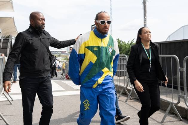 November 3, 2023, Sao Paulo, Sao Paulo, Brazil: LEWIS HAMILTON, of Mercedes AMG Petronas F1 Team, during the free practice section of the 2023 Formula One Grand Prix of Sao Paulo at Interlagos circuit, on November, 3. The grand prix will be celebrated next Sunday, November, 5. Sao Paulo Brazil - ZUMAl146 20231103_aaf_l146_002 Copyright: xPauloxLopesx