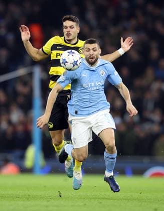 EDITORIAL USE ONLY No use with unauthorised audio, video, data, fixture lists, club league logos or live services. Online in-match use limited to 120 images, no video emulation. No use in betting, games or single club league player publications. Manchester City v Young Boys, UEFA Champions League, Group G, Football, Etihad Stadium, Manchester, UK - 07 Nov 2023 EDITORIAL USE ONLY No use with unauthorised audio, video, data, fixture lists, club league logos or live services. Online in-match use limited to 120 images, no video emulation. No use in betting, games or single club league player publications. Copyright: xMagixHaroun Shutterstockx 14187068a