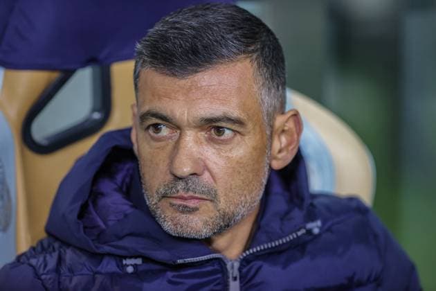 Uefa Champions League, FC Porto vs Royal Antwerp FC, round 2 of 6 Porto, Portugal, November, 7th, 2023,Uefa Champions League, FC Porto vs Royal Antwerp FC, round 2 of 6 at the Estadio do Dragao, Sergio Conceicao, FC Porto manager, photography by @guelbergoes Porto Portugal