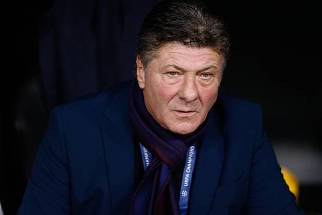 November 29, 2023, MADRID, MADRID, SPAIN: Walter Mazzarri, head coach of Napoli, looks on during the UEFA Champions League, Group C, football match played between Real Madrid and SSC Napoli at Santiago Bernabeu stadium on November 29, 2023, in Madrid, Spain. MADRID SPAIN - ZUMAa181 20231129_zaa_a181_021 Copyright: xOscarxJ.xBarrosox