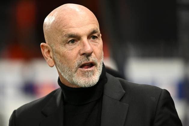 AC Milan manager Stefano Pioli Newcastle United v AC Milan, UEFA Champions League, Group F, Football, St James Park, Newcastle, UK - 13 Dec 2023 EDITORIAL USE ONLY No use with unauthorised audio, video, data, fixture lists, club league logos or live services. Online in-match use limited to 120 images, no video emulation. No use in betting, games or single club league player publications. Copyright: xRichardxLee Shutterstockx 14254244al