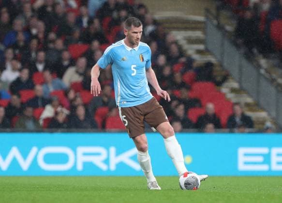 . - England v Belgium, International Friendly, Länderspiel, Nationalmannschaft Match, Wembley Stadium, London, UK. - 26th March 2024. Jan Vertonghen of Belgium & Anderlecht. - England v Belgium, International Friendly Match, Wembley Stadium, London, UK. - 26th March 2024. London Wembley Stadium UK Copyright: xDanxWeirx CP_England_Belgium_30