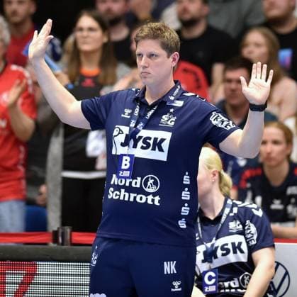 Nicolej Krickau Coach SG Flensburg Handewitt , GER, MT Melsungen SG Flensburg Handewitt, Handball, 1 Bundesliga Maenner, 28 Matchday, Season 2023 2024, 06 04 2024, GER, MT Melsungen SG Flensburg Handewitt, Handball, 1 Bundesliga Maenner, 28 Matchday, 06 04 2024 Kassel Copyright: xEibner-Pressefotox-xRolandxSippelx EP_RSL