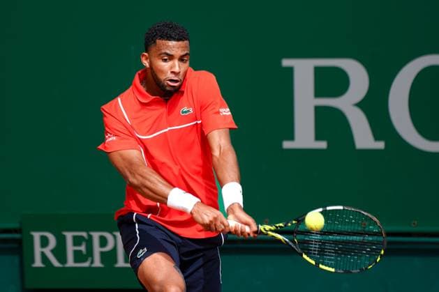 Arthur Fils (France) TENNIS : Monaco Rolex Master 1000 - 1er tour - Monaco - 08 04 2024 NorbertScanella Panoramic