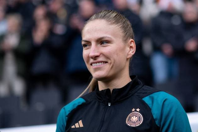 Melissa Koessler Germany, 11 , GER, Germany GER vs Iceland ISL , UEFA Womens Qualifier Euro 2025, National Team, League A, Group 4, Matchday 2, 09 04 2024 GER, Germany vs Iceland, UEFA Womens Qualifier Euro 2025, National Team, League A, Group 4, Matchday 2, 09 04 2024 Aachen Copyright: xEibner-Pressefoto Memmlerx EP_MMR