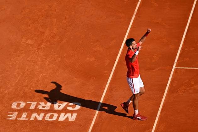 Monaco Rolex Masters Novak Djokovic (SRB) during his second round match at the Monaco Rolex Masters in Monte Carlo, on April, 11, 2024. Photo by Corinne Dubreuil ABACAPRESS.COM Monaco Monaco Copyright: xDubreuilxCorinne ABACAx
