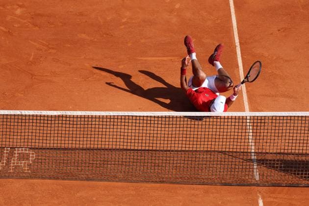 Novak Djokovic (Ser) TENNIS : Rolex Monte Carlo Masters - 12 04 2024 AntoineCouvercelle Panoramic