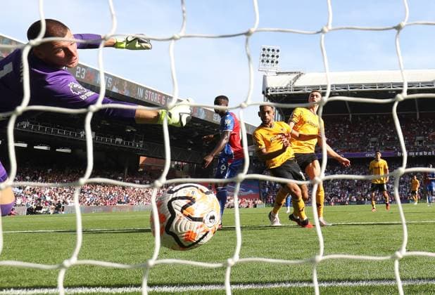 Crystal Palace v Wolverhampton Wanderers - Premier League - Selhurst Park September 3, 2023, London: London, England, 3rd September 2023. Matheus Cunha of Wolverhampton Wanderers scores to make it 3-2 during the Premier League match at Selhurst Park, London. London EDITORIAL USE ONLY Copyright: xx ZUMA-20230903_faf_si1_117.jpg PaulxTerryx csmphotothree148851