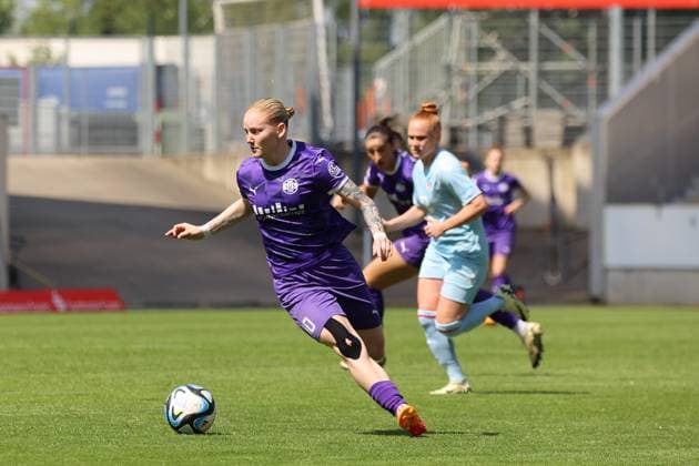 GER, SGS Essen vs 1 FC Koeln, Football, Google Pixel Frauen Bundesliga, 21 Spieltag, Spielzeit 2023 2024, 11 05 2024 Natasha Kowalski SGS Essen, 10 DFL REGULATIONS PROHIBIT ANY USE OF PHOTOGRAPHS AS IMAGE SEQUENCES AND OR QUASI VIDEO GER, SGS Essen vs 1 FC Koeln, Football, Google Pixel Frauen Bundesliga, 21 Spieltag, Spielzeit 2023 2024, 11 05 2024 Essen Copyright: xEibner-Pressefoto xFrankxZeisingx EP_FZG