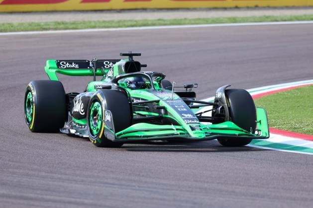 77 Valtteri Bottas Stake F1 Team Kick Sauber, 77 , Free Practice 2, FP2 ,ITA, Formula 1 World Championship, Grand Prix Emilia Romagna Imola, Autodromo Enzo e Dino Ferrari, Media Day, 17 05 2024 ITA, Formula 1 World Championship, Grand Prix Emilia Romagna Imola, Autodromo Enzo e Dino Ferrari, Media Day, 17 05 2024 Imola Copyright: xEibner-Pressefoto AnnikaxGrafx EP_AGF