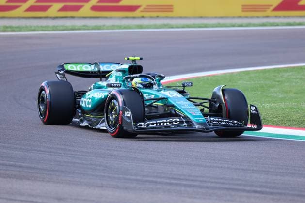 14 Fernando Alonso Aston Martin Aramco Formula One Team, 14 , Free Practice 2, FP2 ,ITA, Formula 1 World Championship, Grand Prix Emilia Romagna Imola, Autodromo Enzo e Dino Ferrari, Media Day, 17 05 2024 ITA, Formula 1 World Championship, Grand Prix Emilia Romagna Imola, Autodromo Enzo e Dino Ferrari, Media Day, 17 05 2024 Imola Copyright: xEibner-Pressefoto AnnikaxGrafx EP_AGF