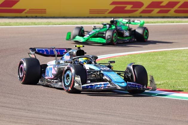 10 Pierre Gasly BWT Alpine F1 Team, 10 , 77 Valtteri Bottas Stake F1 Team Kick Sauber, 77 , Free Practice 2, FP2 ,ITA, Formula 1 World Championship, Grand Prix Emilia Romagna Imola, Autodromo Enzo e Dino Ferrari, Media Day, 17 05 2024 ITA, Formula 1 World Championship, Grand Prix Emilia Romagna Imola, Autodromo Enzo e Dino Ferrari, Media Day, 17 05 2024 Imola Copyright: xEibner-Pressefoto AnnikaxGrafx EP_AGF