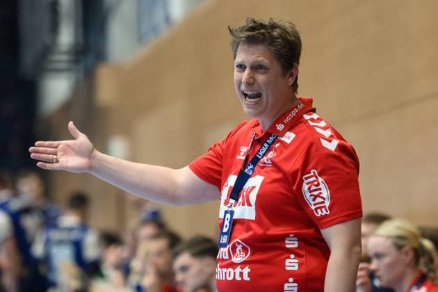 Krickau, Nicolej Coach, SG Flensburg Handewitt GER, ThSV Eisenach vs SG Flensburg Handewitt, Handball, 1 Handballbundesliga Maenner, Matchday 32, Season 2023 2024, Friday, 18 05 2024 GER, ThSV Eisenach vs SG Flensburg Handewitt, Handball, 1 Handballbundesliga Maenner, Matchday 32, Season 2023 2024, Friday, 18 05 2024 Eisenach Copyright: xEibner-Pressefoto MartinxHerbstx EP_MHT