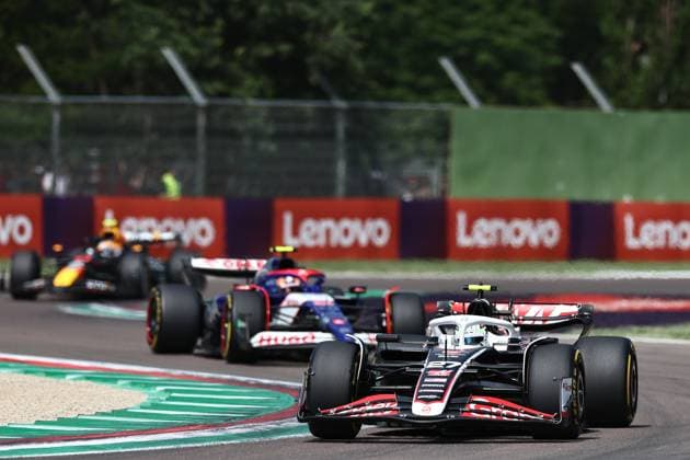 Nico Hulkenberg of Germany and Haas F1 in action, Race, F1 Emilia Romagna Grand Prix 2024, Autodromo Enzo e Dino Ferrari on May 19, 2024 in Imola, Italy Photo by Diogo Cardoso DeFodi Images Nico Hulkenberg of Germany and Haas F1 in action, Race, F1 Emilia Romagna Grand Prix 2024, Autodromo Enzo e Dino Ferrari on May 19, 2024 in Imola, Italy Photo by Diogo Cardoso DeFodi Images Defodi 645 f1imo20240518 3994 Defodi-645