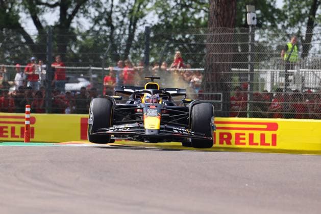 1 Max Verstappen Oracle Red Bull Racing, 01 , Race, ITA, Formula 1 World Championship, Grand Prix Emilia Romagna Imola, Autodromo Enzo e Dino Ferrari, Media Day, 19 05 2024 ITA, Formula 1 World Championship, Grand Prix Emilia Romagna Imola, Autodromo Enzo e Dino Ferrari, Media Day, 19 05 2024 Imola Copyright: xEibner-Pressefoto AnnikaxGrafx EP_AGF