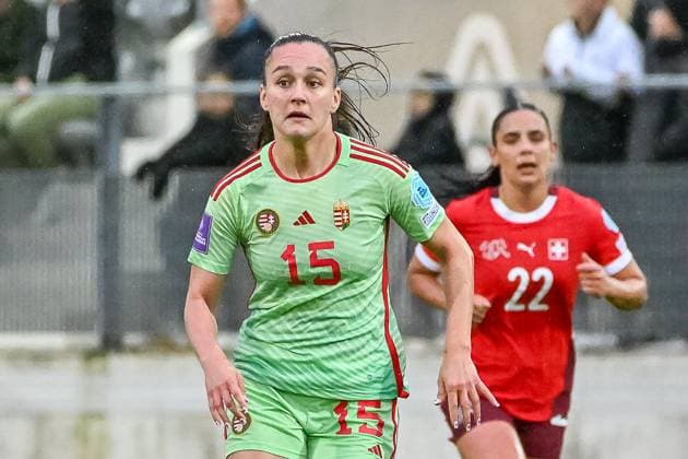 Diana Nemeth Hungary, 15 SUI, Switzerland Hungary, UEFA Womens Qualifier Euro 2025, League B, Group 1, Matchday 3, 31 05 2024 SUI, Switzerland Hungary, UEFA Womens Qualifier Euro 2025, League B, Group 1, Matchday 3, 31 05 2024 Biel Bienne Copyright: xEibner-Pressefoto ThomasxHessx EP_THS