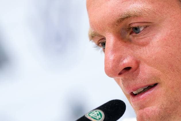 Toni Kroos Germany , 08 , GER, DFB, Press conference, Football mens national team Germany, UEFA European Football Championship 2024,Herzogenaurach 11 06 2024 GER, DFB, Press conference, Football mens national team Germany, UEFA European Football Championship 2024,Herzogenaurach 11 06 2024 Herzogenaurach Copyright: xEibner-Pressefoto FlorianxWieganx EP_FWD