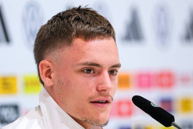 Florian Wirtz Germany , 17 , GER, DFB, Press conference, Football mens national team Germany, UEFA European Football Championship 2024,Herzogenaurach 12 06 2024 GER, DFB, Press conference, Football mens national team Germany, UEFA European Football Championship 2024,Herzogenaurach 12 06 2024 Herzogenaurach Copyright: xEibner-Pressefoto FlorianxWieganx EP_FWD