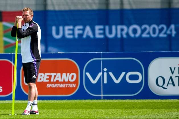 Julian Nagelsmann Germany , Coach , GER, Final training MD 1, Mens national team ahead of Germany vs. Scotland, UEFA European Championship 2024, Football, Herzogenaurach, 13 06 2024 GER, Final training MD 1, Mens national team ahead of Germany vs. Scotland, UEFA European Championship 2024, Football, Herzogenaurach, 13 06 2024 Herzogenaurach Copyright: xEibner-Pressefoto FlorianxWieganx EP_FWD
